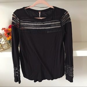 Free people Black top